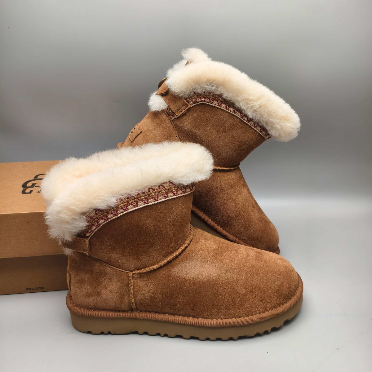 4517 Ethnic-Inspired Back-Strap Shoes – Chestnut (In Stock)