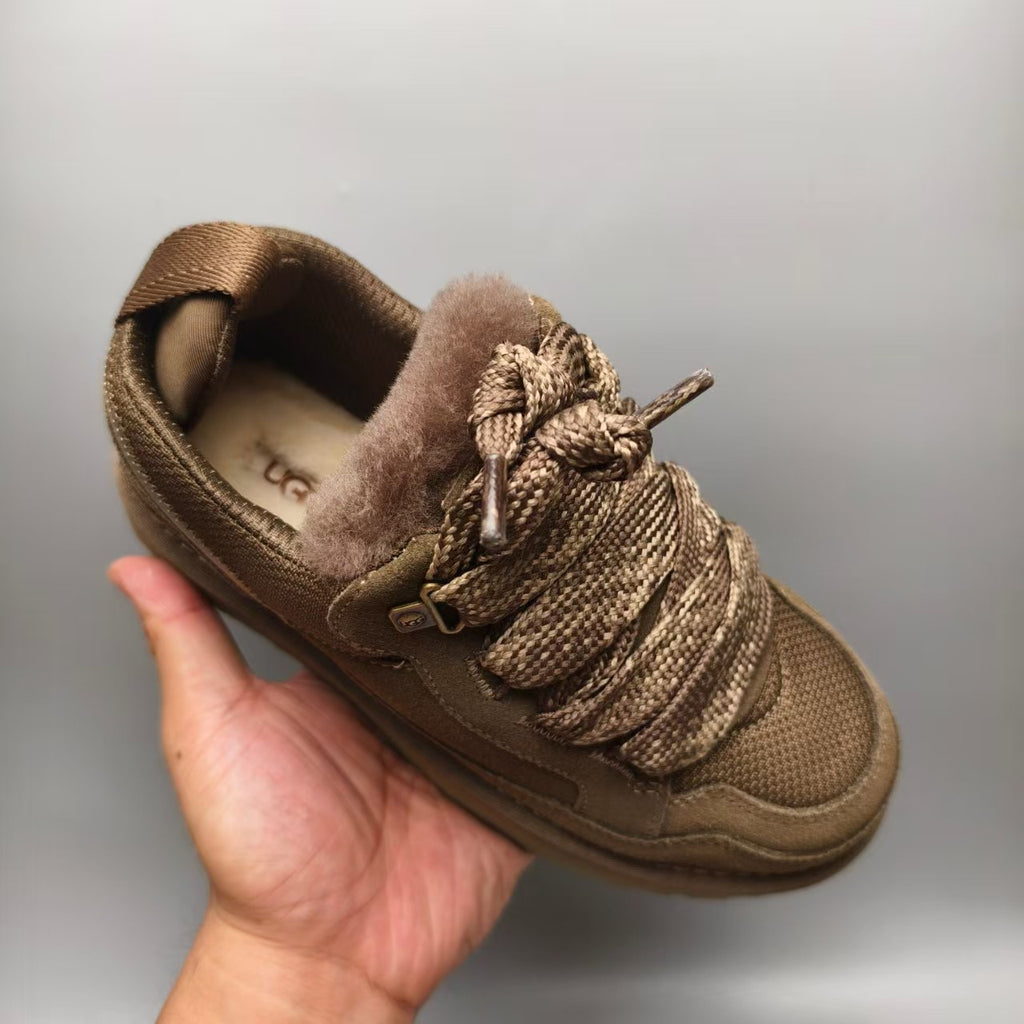 4032 Couples Mesh Athletic Casual Shoes – Walnut (In Stock)