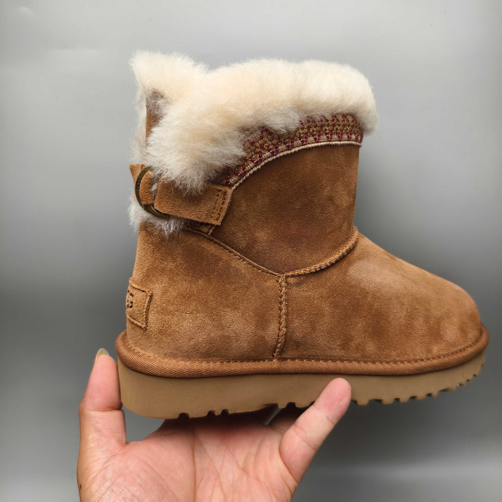 4517 Ethnic-Inspired Back-Strap Shoes – Chestnut (In Stock)