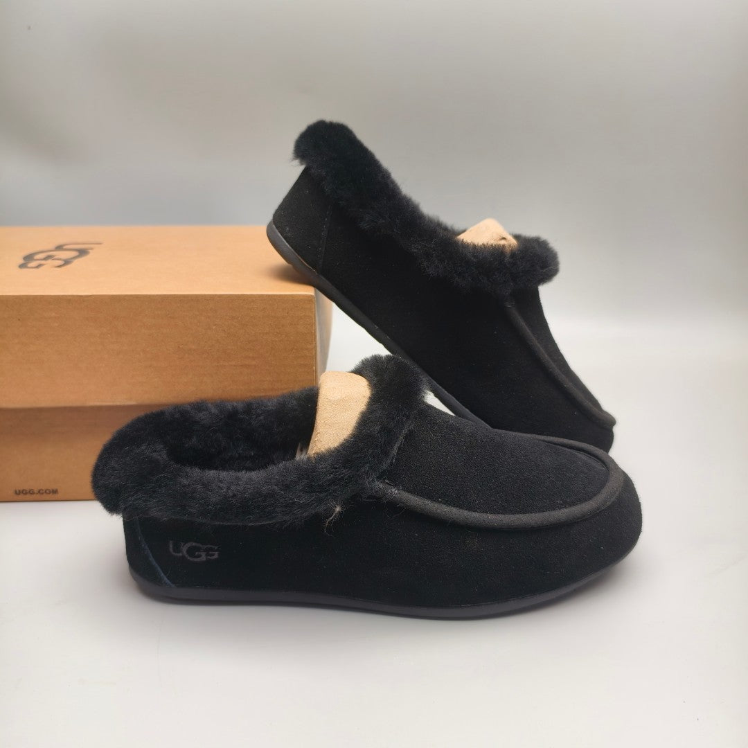 1391 Slip-On Casual Home Shoes – Black (In Stock)
