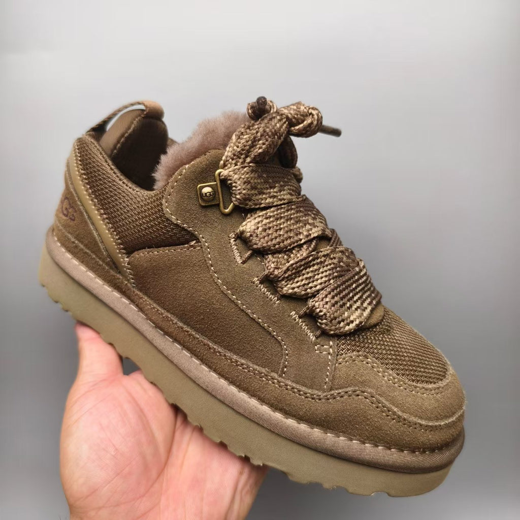 4032 Couples Mesh Athletic Casual Shoes – Walnut (In Stock)