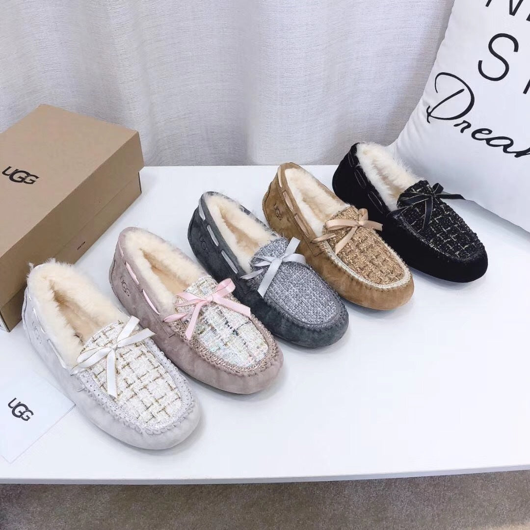 5623 Chanel-Style Driving Shoes – Black (Boss Lady Edition)