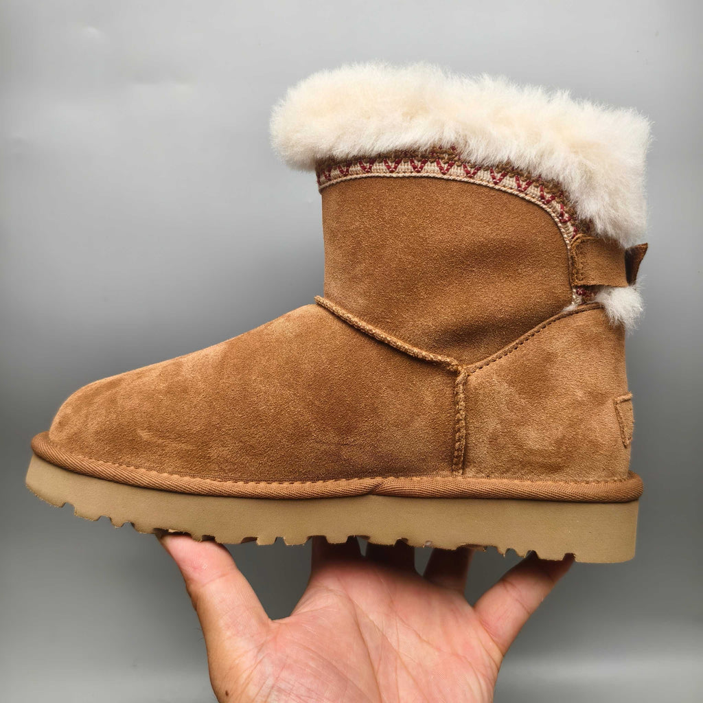 4517 Ethnic-Inspired Back-Strap Shoes – Chestnut (In Stock)
