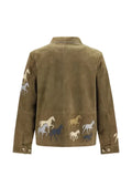 Baziszt Valero horse-patch jacket