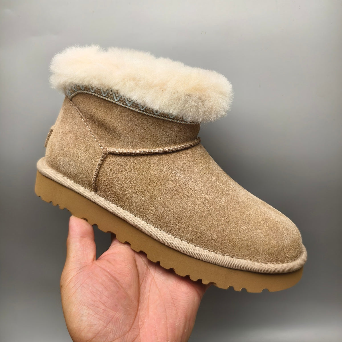 4496 Ethnic-Inspired Low-Top Casual Shoes – Sand (In Stock)