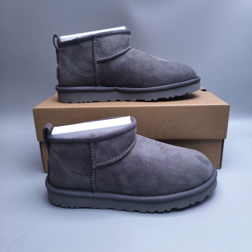6109 Celebrity Style Shoes – Gray (As Seen on Zhou Dongyu, In Stock)