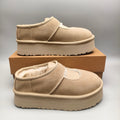 7612 Mary Jane Chunky Sole Fashion Shoes – Sand (In Stock)