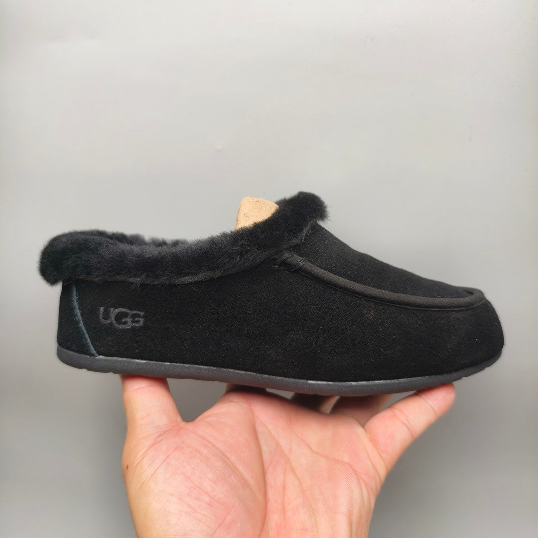 1391 Slip-On Casual Home Shoes – Black (In Stock)
